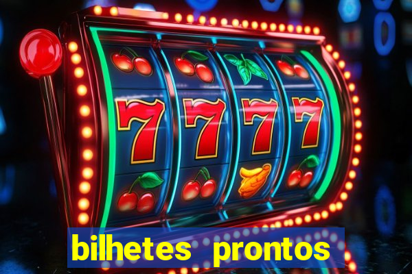 bilhetes prontos futebol hoje